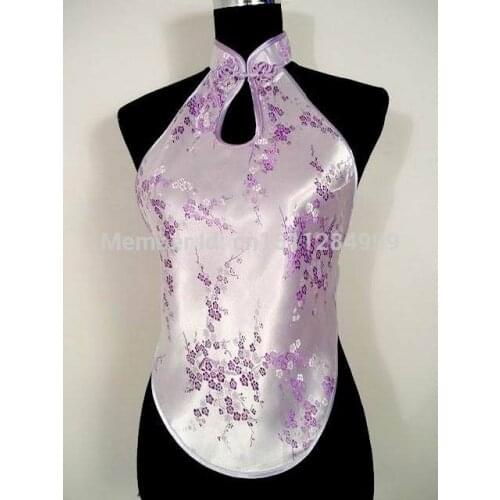 Hot Sale Chinese Sexy Womens Plum Blossom Shirt Top Bellyband Underwear DD003