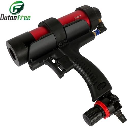 310ml Adjustable Pneumatic Glass Glue Gun Air Rubber Gun Tool Hard Glue Sealant Applicator Tool Caulking Gun Tool