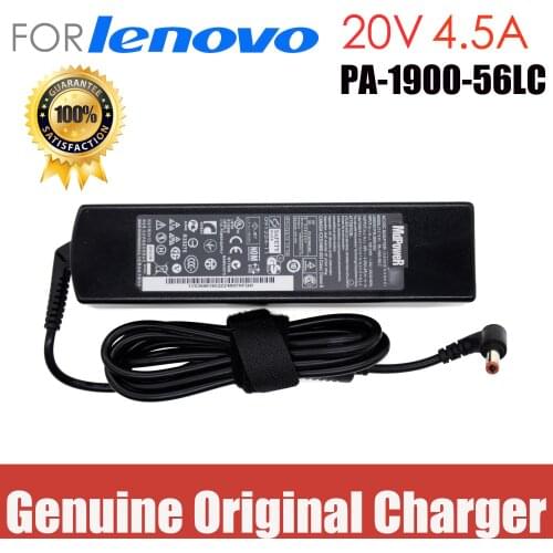 Original 20V 4.5A 90W AC Adapter Laptop Charger For lenovo ADP-90DD B B450 B460 B460E B465 B470 B575 C445 CPA-A090 E43A E43G