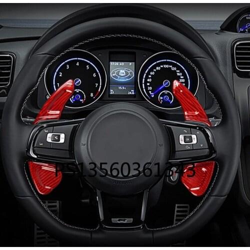 Suitable for Volkswagen VW Golf 7 Scirocco Sagitar GTI Passat Lavida plus T-ROC Bora Tarek carbon fiber extended shift paddles