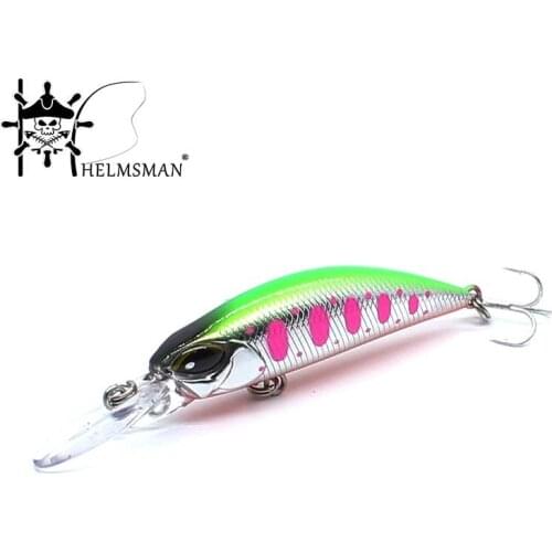 Minnow Fishing Lure 8 Colors 70mm 3.8g Sinking Hard Bait Wobbler Jig Bait Crankbait Carp Striped bass Fishing tackle SwimBait