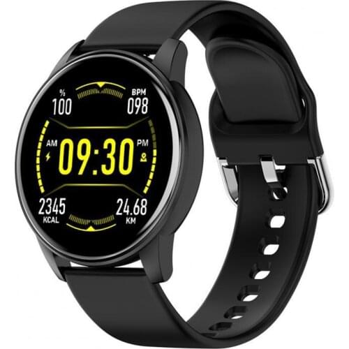 ZL01 Bluetooth Smart Watch multiple languages Portable Waterproof Silicone Heart Rate Blood Pressure Monitor Watch for Sports