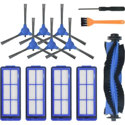 Replacement Filter Side Brushes Main Brush for Eufy 15max 30max Vacuum Cleaner Accessories Vacuum Cleaner HEPA Filters Brush