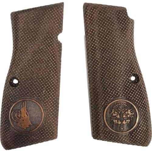 Belgium Browning 14'lü Laser Cut Dark Coffee Ottoman Starboard and Tuğra Model Grips