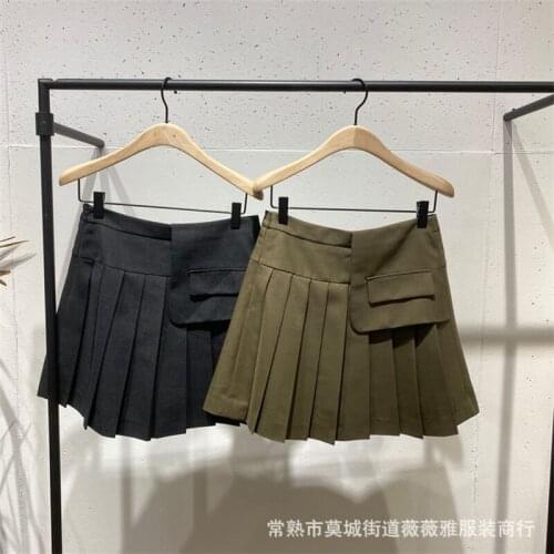 2021 New Summer Casual Ladies Skirt Loose High Quality Women Skirts Cotton Solid Color Fashion Elegant Female Skirt T613