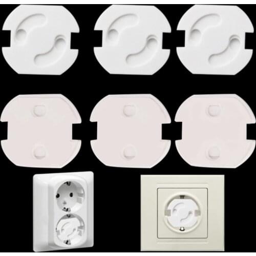 10pcs Baby Safety Rotate Cover European standard child baby safety anti-electric shock socket cover