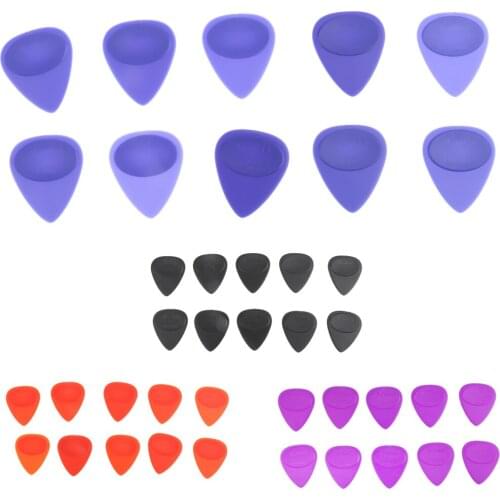 10pcs Mixed Thickness Bass Guitar Picks for Banjo Ukulele Plectrums Replacement