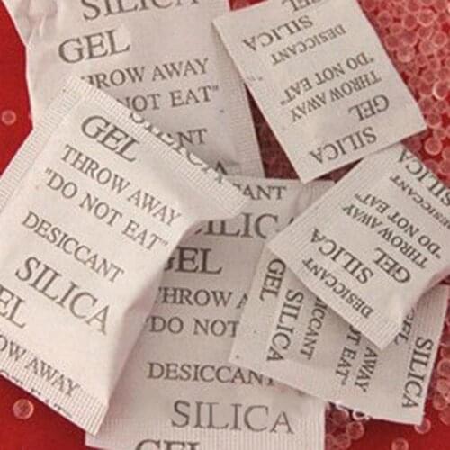 100 Packs Safety Silica Gel Sachet Desiccant Damp Drypack Silica Gel Packets Moistureproof Moisture Absorber Desiccants Kitchen