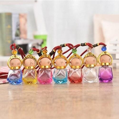 Wherever You Go In Addition To Smell Rearview Mirror Ornaments Vehicle Car Perfume Bottles Of Essential Oil Bottle 300pcs