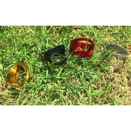 4 Colors 100PCS Finger Ring Bottle Opener Stainless Steel Beer Opener Ring Opener Black Silver Red Gold Openers 22MM SL5045