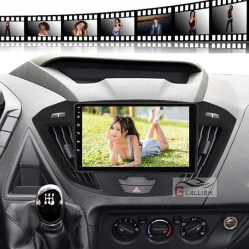 9 inch android car dvd multimedia player radio video stereo gps navigation system for Ford Tourneo Custom Transit 2013-2018