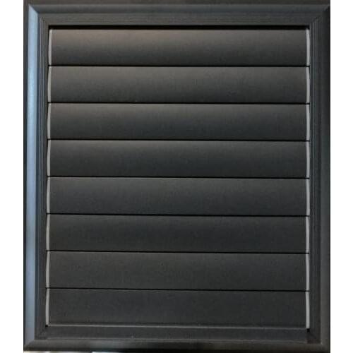 60x55cm Aluminum Lux Anthracite Black Bathroom WC Blinds and Grill