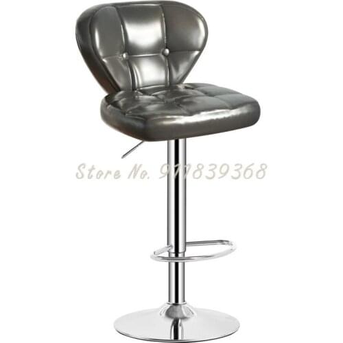 Bar Chair Bar Chair Rotary Lift High Stool Bar Stool Modern Simple Chair Back Stool