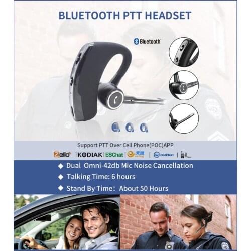 Zello App PTT Bluetooth Headset Support On IOS And Android Free Shipping