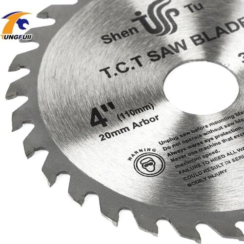 2pcs 110mm Saw Blade Cut Disc For Wood Plastic 30t Cutting Carbide Tipped Wood Saw Cutter Disc Wheel