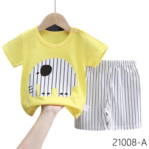 Baby clothes for newborns Romper Clothing sets Baby Boy Summer Clothes T-shirt+shorts Baby Girl Casual Clothing Sets