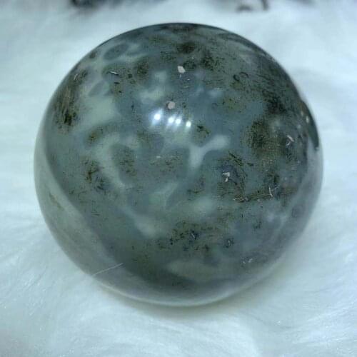 Ocean jasper crystal spherical Quartz cristal, healing crystal home decoration collection 2021