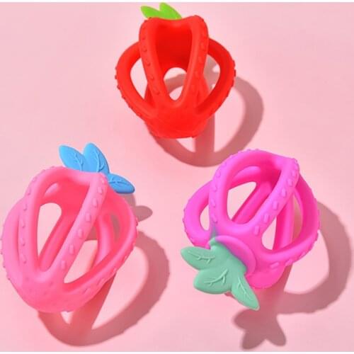 Baby Teething Toys For Infants Freezer Safe Infant and Toddler Silicone Teethers Soothe Babies Gums Perfect Baby Shower Gift