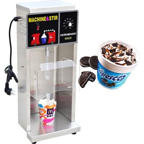 Ice Cream Shaker Blizzard Machine Mixer Reversing Cup Commercial