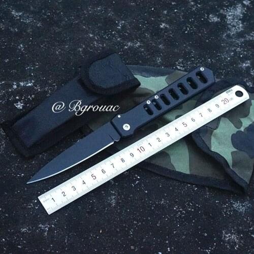 205mm(8.07'') Steel Ball Knife Folding Pocket Knife Survival Tactical Camping Hunting Knives Outdoor Combat Multi EDC Tools