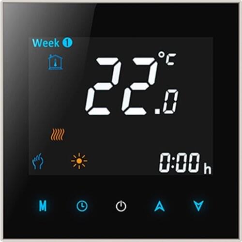 Heating Boiler Temperature Controller MODBUS High Precision Intelligent Programming Liquid Crystal Measuring Meter Bht-3000