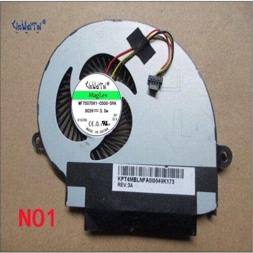 Laptop CPU cooling fan for KIPO FABLN00EUA 5V 0.4A KPT4MBLNFA0I2043R173