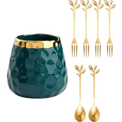 Stainless Steel Fruit Fork Household Set Fruit Sign Dessert Fork Cake Fork