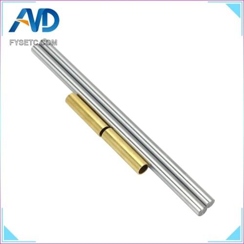 1 Set Prusa i3 MK3 Multi Materials 2.0 Aluminum 120mm Smooth Rods And Brass Tube 5x6x25bt