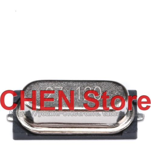 10pcs SMD 49SMD type 27.12MHz passive crystal 20PF 20PPM 27.12M