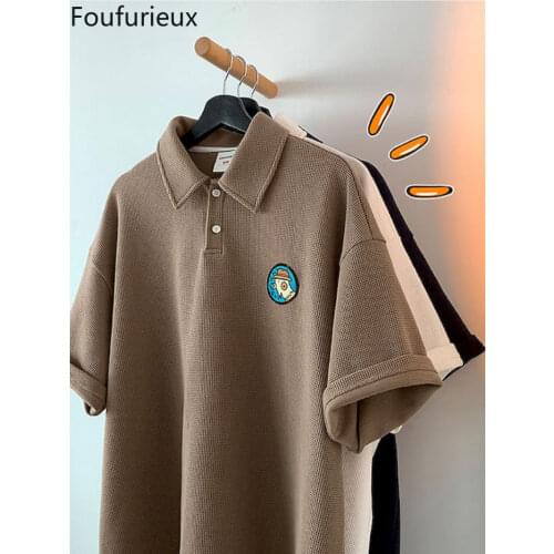 Мужские летние поло Foufurieux China At AliExpress