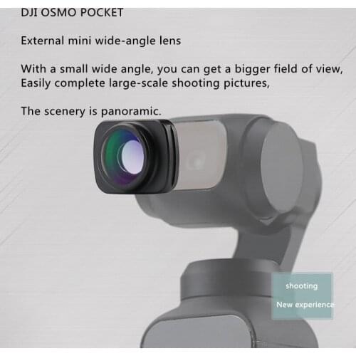 DJI OSMO Pocket Wide-angle Lens Accessories DJI DJI Pocket Eyes External Filter Mini Magnetic Selfie Accessories