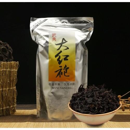 Chinese Tea Oolong Big Red Robe Rougui Wuyi Tea Bag For Health Care Lose Weight Free Shipping