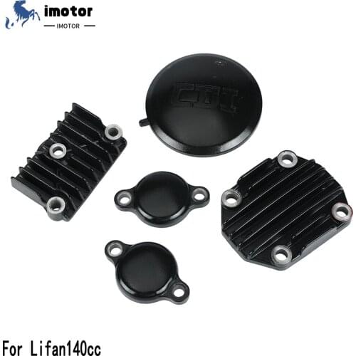 Motorcycle Cylinder Head Cover Kit For Lifan 125 140 150 cc Horizontal Engines Dirt Pit Bike Monkey ATV Quad Go Kart Parts