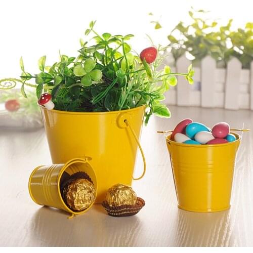Hook Flower Pot Wrought Iron Flower Barrel Balcony Pots Planters Wall Hanging Bucket Pot Decorative Flower Pot Garden Supplies