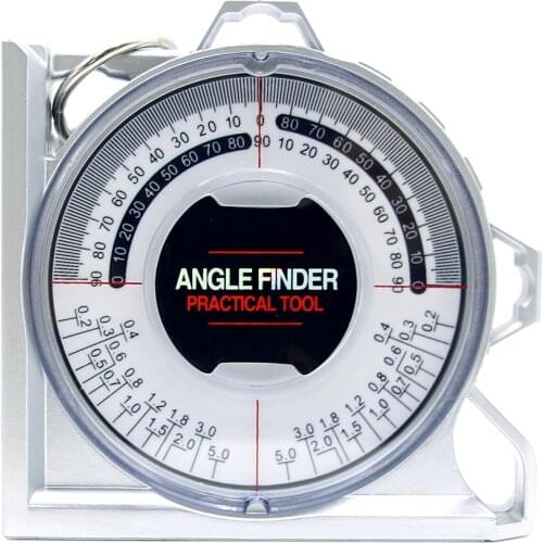 Angle Scale Multifunctional Inclinometer Protractor High Accuracy Angle Locator Measuring Instrument With Magnetic Base