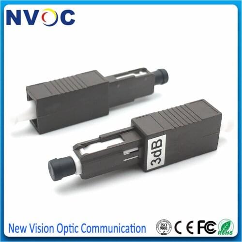 MU/UPC Male to Female Single Mode Fixed Type 3DB Fiber Attenuatoor,MU/PC 3dB Plug-in Optical Attenuator For Optic Metworks