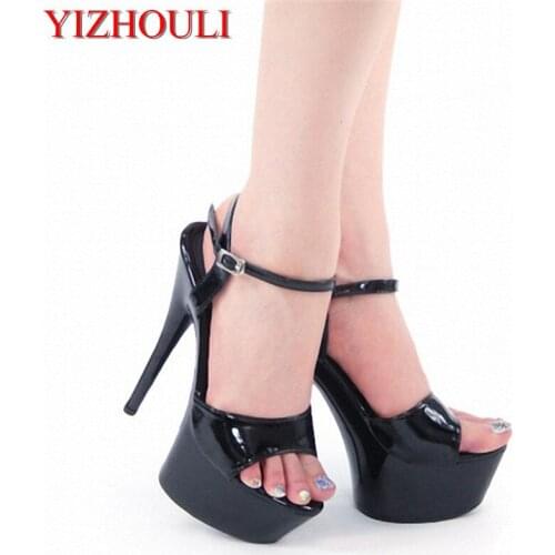 Newest Fashion Women 15cm High Heel Sexy Shoes Performance/Star/ Model / Shoes / Evening Sandals