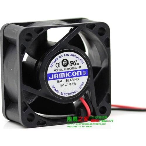 NEW JAMICON 4020 double ball bearing 5V 4CM KF04020B5L cooling fan