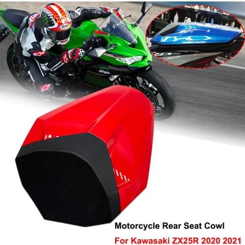 For Kawasaki ZX-25R ZX25R ZX 25R 2020-2021 Motorcycle Seat Covers Rear tail cover Rear Pillion Seat Cowl Hump Tail Fairing Cover