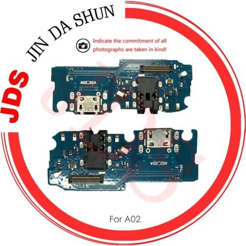 Charger Board Flex Cable USB Charging Dock Connector Microphone For Samsung Galaxy A02 SM-A025F Ribbon Flat