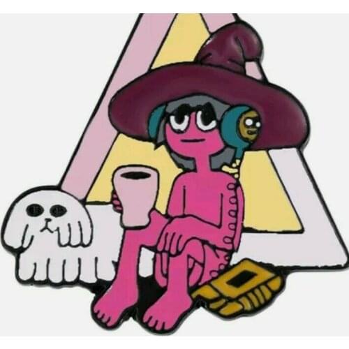 The Midnight Gospel Clancy Jewelry Hard Enamel Brooch Can be Customized with Your Logo