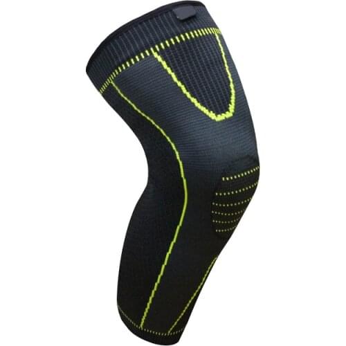 Sports Leg Protectors Knitted Pressure Kneecaps for Outdoor Cycling Basketball Long Legs