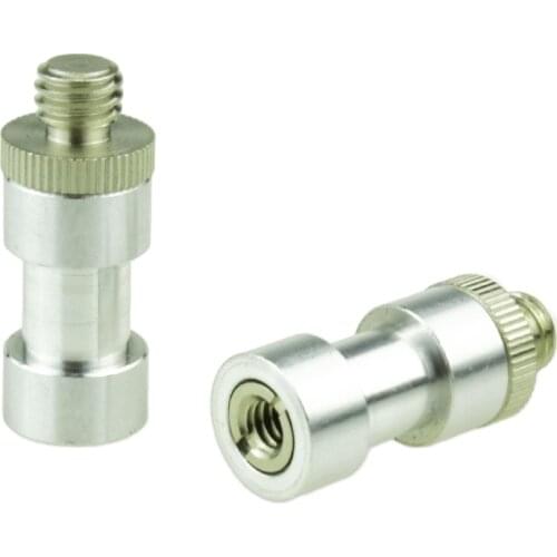 Camera Screws 3 in1, 1/4" to 3/8" Thread Screw Mount Adapter for Camera Tripod Monopod Flash Light Stand Photography Accessories
