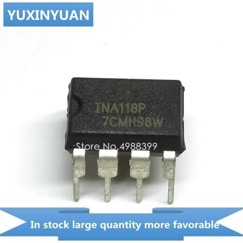 YUXINYUAN 10PCS/LOT INA118P INA118 INA 118P DIP8 in stock
