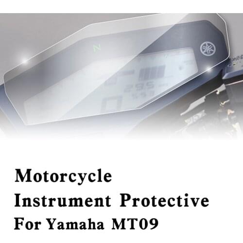 For Yamaha MT09 FZ09 MT-09 2013-2016 Motorcycle Speedometer Scratch Cluster Screen Protection Film Protector