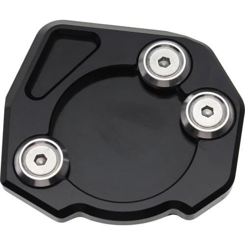 Motorcycle CNC Aluminum Alloy Kickstand Foot Side Pad Support Plate Enlarge Stand For KTM 390 Duke 2013 201 2015 2016 2017