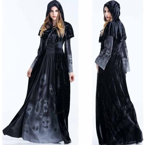 Halloween cosplay women Witch vampire Costume