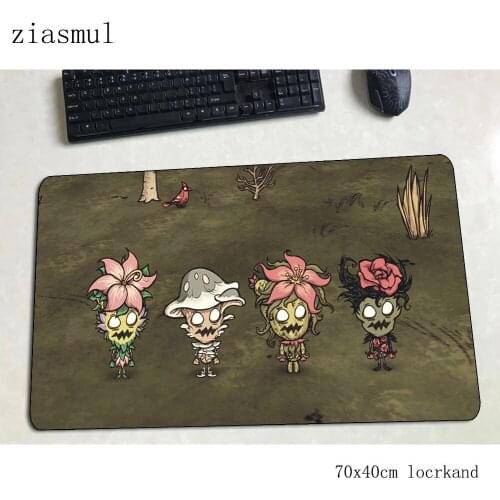 Dont starve mousepad gamer best seller 70x40cm gaming mouse pad cheapest notebook pc accessories laptop padmouse ergonomic mat