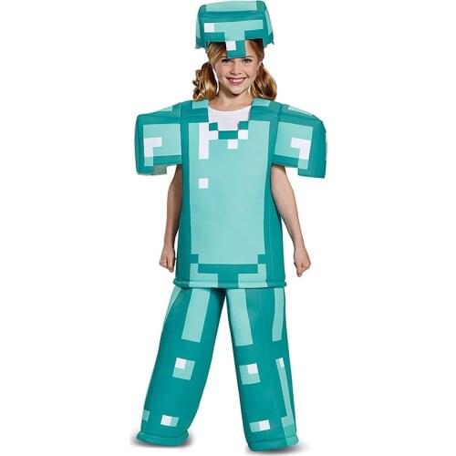 Game Character Halloween Cosplay Costumes for Kids Party Stage Role Play Dress Up Jumpsuit Purim Party Cosplay Costume Carnival
