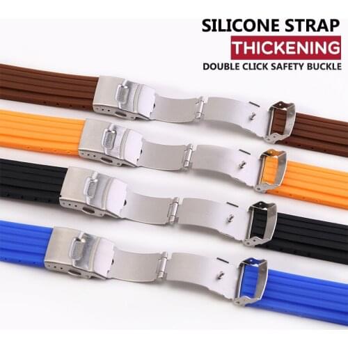 Langley Silicone Watch Straps